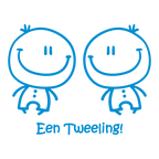 sticker Een Tweeling!