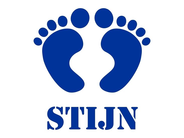 baby-aan-boordsticker voetjes