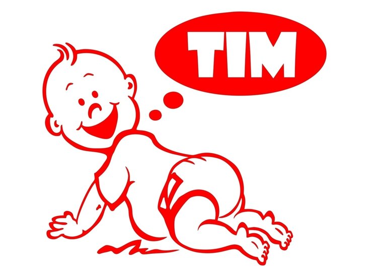 baby-aan-boordsticker jongetje kruipend