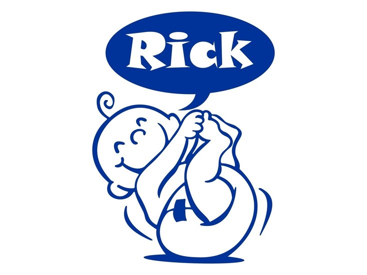 sticker jongetje wiebelend