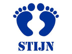 sticker voetjes