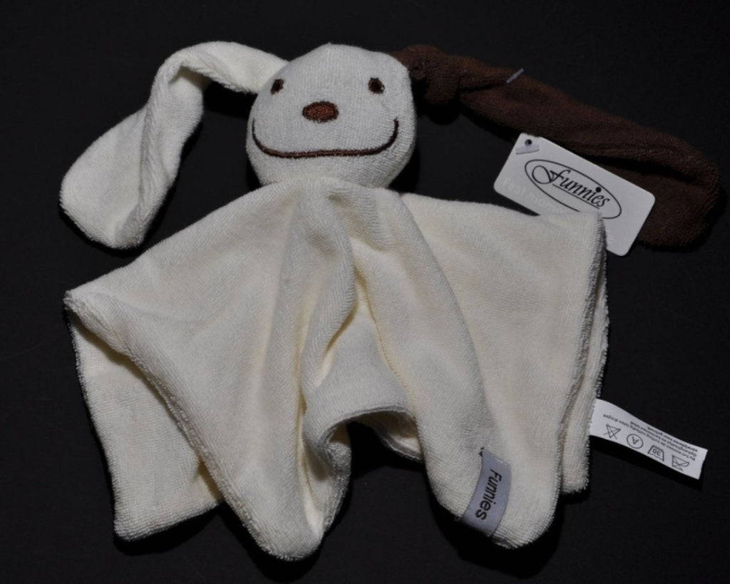 Tutpop ecru met gekleurd oor