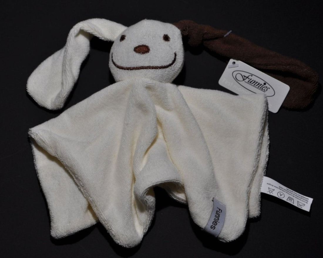 Tutpop ecru met gekleurd oor