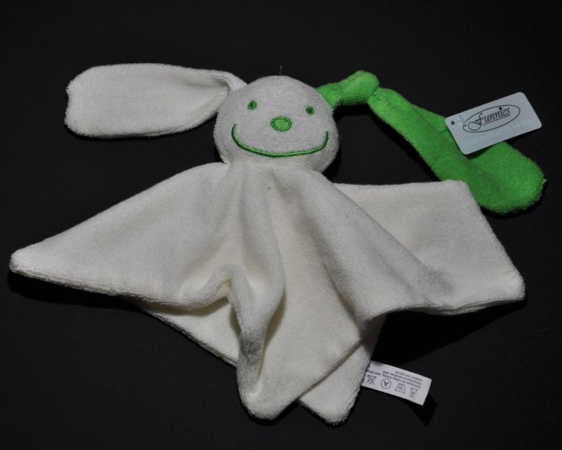 Tutpop ecru met gekleurd oor